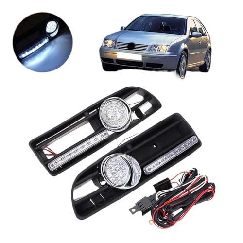 Calandre antibrouillard avec feux diurnes Jetta MK4 1999-2004 - 2