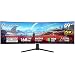 Great voell 49 Zoll Gaming Monitor Curved, DQHD 5120 x 1440, 165Hz