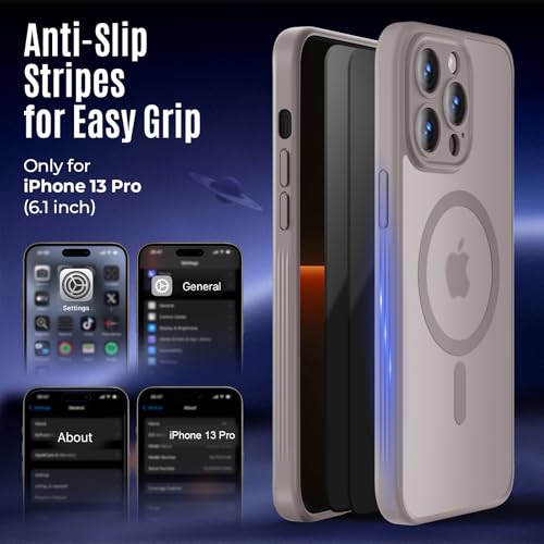 Image of Symcele Designed for iPhone 13 Pro Case, Natural Titanium