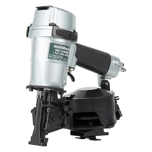 Metabo HPT Pneumatic Roofing Nailer, 16 Degree Asphalt Shingles, NV45AB2 | Drives…