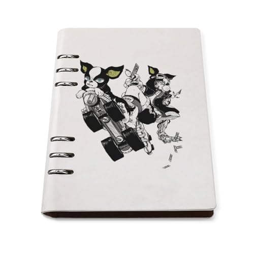 ノート ジョジョの奇妙な冒険 イギー メモ帳 バインダーノート A5 6穴 90枚 てちょう ハードカバー メモ ンダー A5サイズ 横罫線 ??本 文房具 オフィス用品 ルーズリーフ 学生 キャンパス おしゃれ プレゼント 贈り物