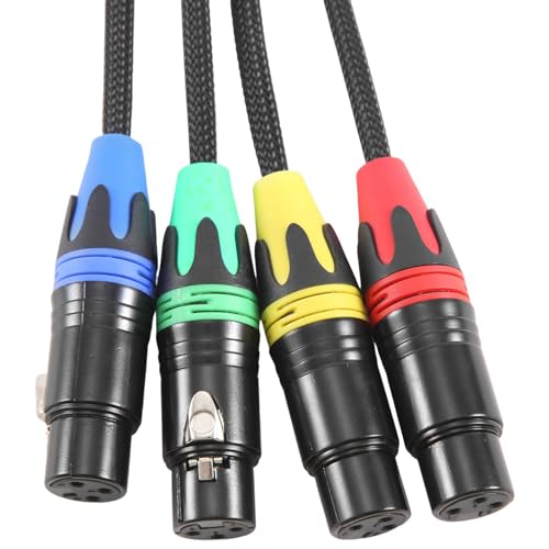 Câble XLR 4 canaux NE8F-S4F, adaptateur audio RJ45 multi-réseau - 7