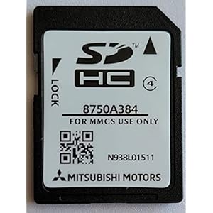 SD kaart GPS Mitsubishi – W11 W12 – Europa – 2020-2021
