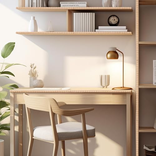 Perles en bois décoratives pour relooker une étagère