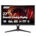 acer Nitro XV270 W3 Gaming Monitor 27 Zoll (69 cm Bildschirm) Full HD, IPS, 240Hz, bis zu 0.5ms (GtG), DP 1.4, 2xHDMI 2.0, höhenverstellbar, drehbar (Pivot), FreeSync Premium