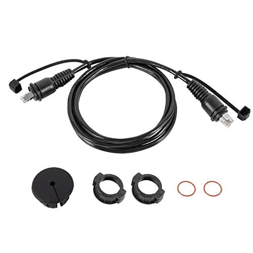 6 Foot Marine Network Cable for Garmin GPSMAP, Fish Finder, Radar, GMR, GMS 10 - RJ45 Male to Male Ethernet Cable for Garmin Navigation, ECHOMAP UHD/Ultra, GCV, GSD, and More Replace for 010-10550-00