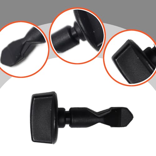 YananAC Anhängerkupplung Abdeckung Schrauben für die Halteklammer Der Stoßstangenabdeckung Für A3 8p A1 Q5 Q7 TT Golf 4 5 6 7 Transporter T6 T5 T4 T3 Touran Tiguan Polo CC Jeta 6N0129355