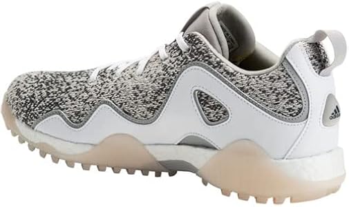 Amazon.com | adidas Men's Codechaos 21 Primeblue Spikeless Golf Shoes, Footwear  White/Grey Four/Grey Two, 7 | Golf