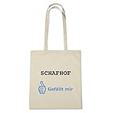 schafhof freising cafe 100% Baumwolle JOllify SCHAFHOF Umwelttasche Jutetasche B845jute - Farbe: natur: Gefällt mir
