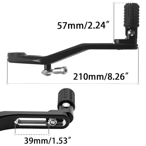 Levier de vitesse réglable Tiger 900 pliable et robuste