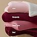Bedsure GentleSoft Sherpa Fleece Blankets King Size for Bed - Thick and Warm, Soft Fuzzy Plush King Blanket for Winter, Pink, 108x90 Inches