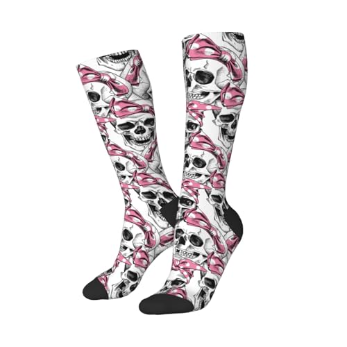 Image of Knee High Socks for Women Girls Fashion Women's Festival Stockings for Casual Running Work Travel