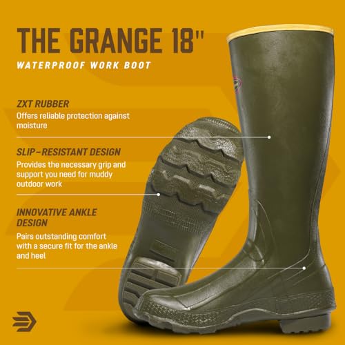 Image of LaCrosse Men's Grange 18 inch Waterproof Hunting Boot
