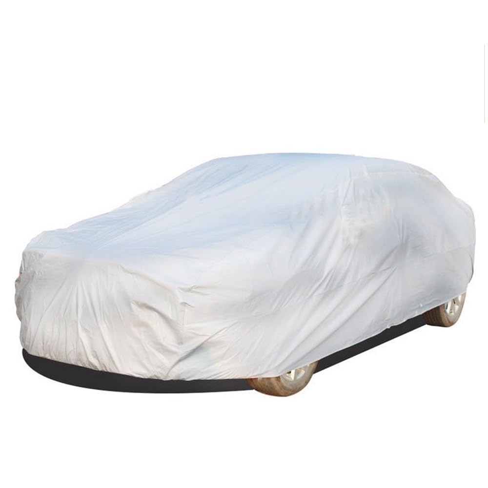 Qiyibei Waterproof Breathable Full Car Cover Sun Snow Dust Rain Resistant Protection 4 9 X1 85 x 1
