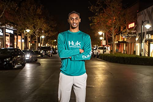 Image of HUK Men's Icon X Long Sleeve Shirt, Performance Fishing Shirt