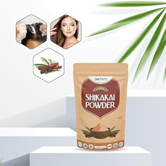 Pure & Natural Shikakai (Acacia concinna) Powder for Hair Care - 100g | 3.5 Oz
