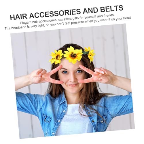 Accessoire de tête de mariage raffiné et décoration cheveux UKCOCO - 7