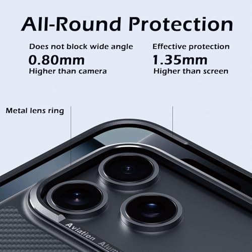 Coque iPhone 17 Air souple et rigide anti rayure dos aramide noir