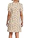 WIHOLL Floral Dress for Women Summer Casual Dresses Spring Fashion Clothing 2026 Beach Vacation Clothes Boho Sundress with Sleeves Resort Wear Cruise Travel Date Outfits Light Khaki XL