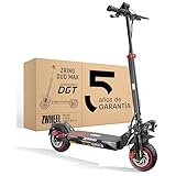 HOMOLGADO DGT & INTERMITENTES - Nuestro patinete electrico para adultos cumple con la homologación exigida por la DGT y viene con intermitentes. Olvídate de multas con un patinete único 100% homologado.
