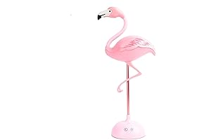 Fantasee Flamingo Desk Lamp USB Bedside Table Lamp Touch Dimmable Night Light...
