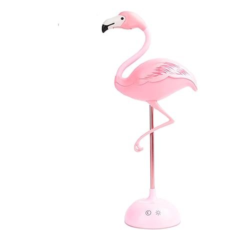 Fantasee Flamingo Desk Lamp USB Bedside Table Lamp Touch Dimmable Night Light...