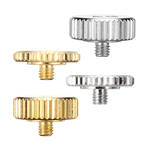 Simhoa 2g / 4 g Golden/Silver Shell Weight Headshell Turntable Cartridge Parts, Prata 4 g, 2 g