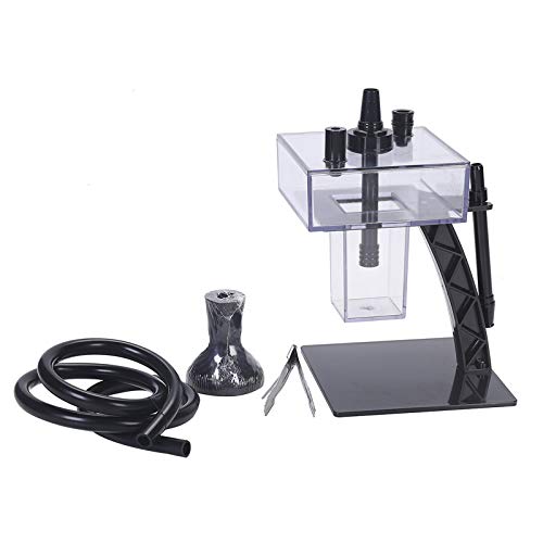 Wasserpfeife, 11"Modernes Acryl Shisha Set Komplett, Aufhängungshalterung, BPA-frei, Geeignet für Partys oder Reisen, Tragbare Shisha, Geeignet für Anfänger und Veteranen – Bild 4