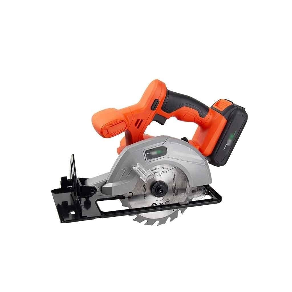 Scie circulaire sans fil 21V 140mm avec guide de coupe bois portable