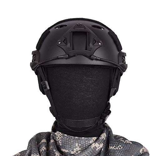 Tongcamo Fast PJ Paintball Airsoft Helmet for Training, Rescue, Climbing, Riding, Jumping, Military