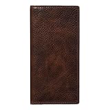 HOJ Co. Men's TALL Wallet-Full Grain Leather-LONG WALLET-Men's Long Bifold Leather Wallet