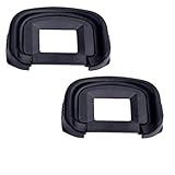 Eggsnow (2-Pack) Eyepiece Eyecup Eye Cup EG Replacement for Canon EOS-1D X / 1Ds Mark III / 1D Mark IV / 1D Mark III/EOS 5D Mark III / 7D