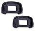 Eggsnow (2-Pack) Eyepiece Eyecup Eye Cup EG Replacement for Canon EOS-1D X / 1Ds Mark III / 1D Mark IV / 1D Mark III / EOS 5D Mark III / 7D