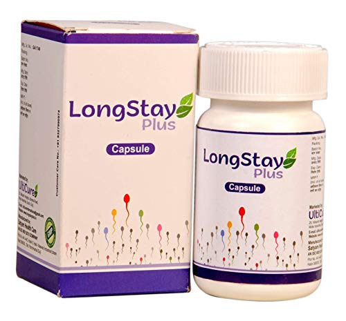 Longstay Plus. Ayurvedic formula with Shilajit, Musli, Ashwagandha.- 30 Capsules, (Pack of 1) Longstay Plus. Ayurvedic formula with Shilajit, Musli, Ashwagandha.- 30 Capsules, (Pack of 1)