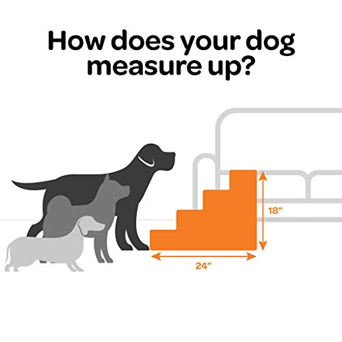 Best Pet Supplies Foam Pet Steps for Small Dogs and Cats, Portable Ramp Stairs for Couch, Sofa, and High Bed Climbing… - Image 4