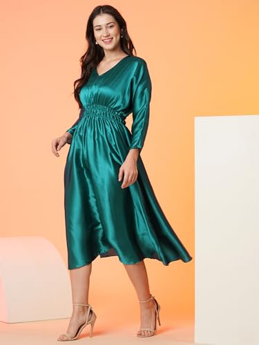 Image of Globus Women Dress (3641021001 Brown S)