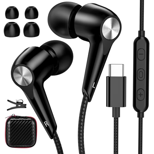 Auriculares Intrauditivos USB C con Micrófono