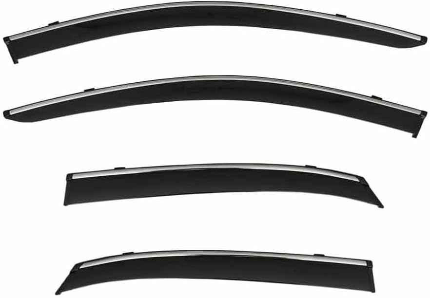 Car Windshield Rain Guards for Audi A3L Sedan MK4-8Y 2021, Front Rear Window Wind Deflectors Visors Waterproof Deflector Windows Exterior Accessories