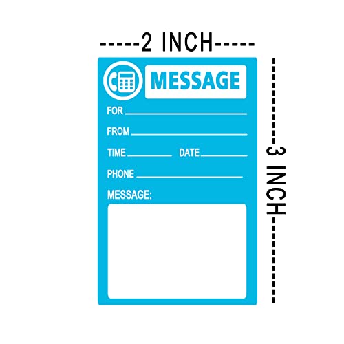 Phone Message Pad,2X3 Inch Telephone Message Stickers For Office,180 Pcs Per Pack #TOP1