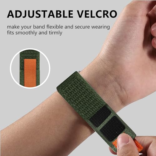 ZoRoll Nylon Strap for Xiaomi Redmi Watch 5 / Redmi Watch 4, Sport Replacement Bracelet - Image 4