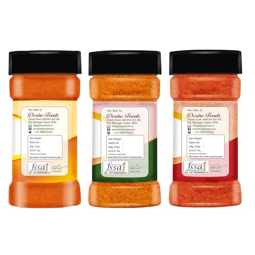 Image of Desire Popcorn Seasonings Combo (Cheese,Tomato & Mexican) 50 Gram Each Perfect for Popcorn, Pasta, Pizza, Nachos, Fries | Rich & Creamy Cheese Flavor | Versatile Topping for Snacks