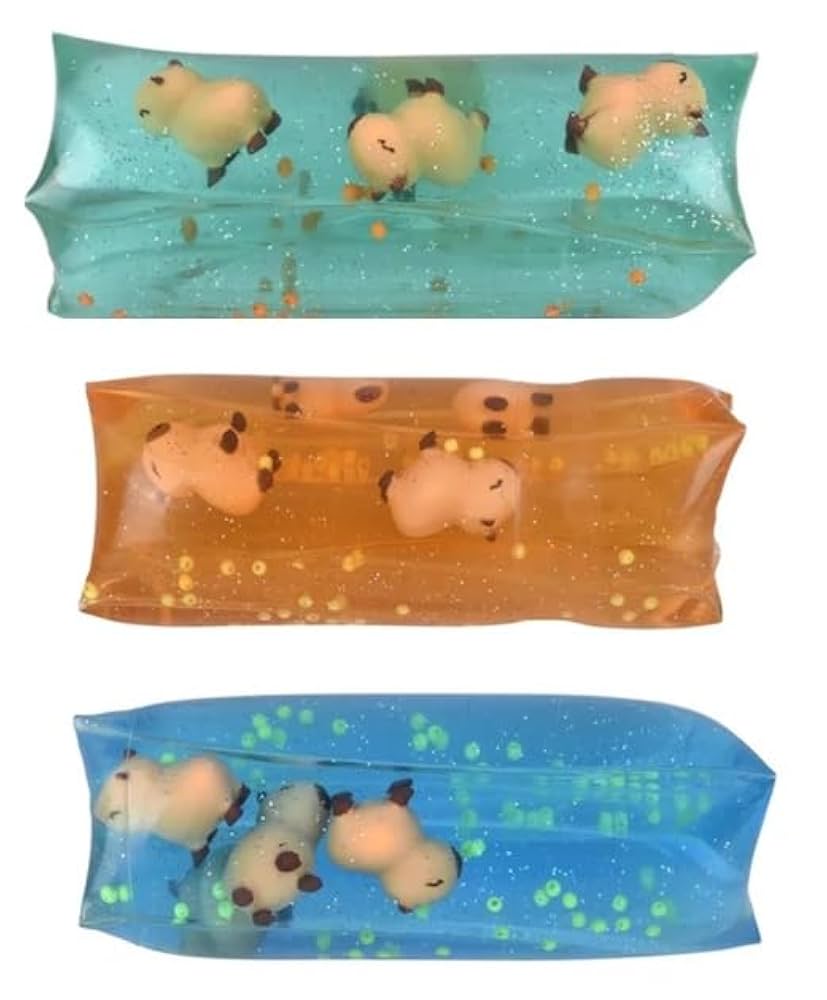 Amazon.com: Capybara Water Wiggler| 3 Pack | 5 Inch | Water