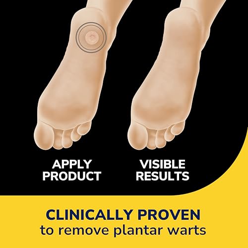 dr scholl39s clear away plantar wart remover extra-thick bandages for feet 24 treatments - clinically proven effective wart removal and cushioning pain relief comfortable multi-day coverage patches