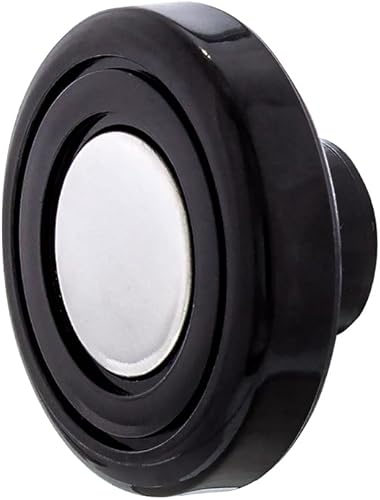 United Pacific 110700 Pomo para limpiaparabrisas con inserto central de acero inoxidable para Chevrolet y GMC 1968-1972, plástico moldeado por