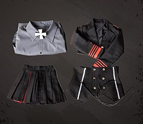 アズールレーン ローン ウィッグ、小物付き フルセット コスプレ衣装 Amazon | 漫雅cosAzur Lane アズールレーン ローン コスプレ衣装