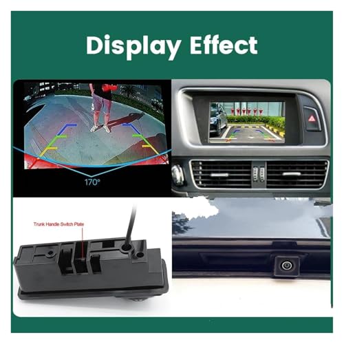Caméra Recul Haute Définition Intégration Invisible pour A1 Q7 A3 8P B6 S5 Vision Nocturne