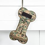 Beyond Your Thoughts New Police Dog Tactical Christmas Stockings Durable Christmas Ornament for Family Decorations for Pets(1 Pack)