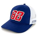The Game Connor Zilisch Big Number 88 NASCAR Mesh Back Hat Blue/White