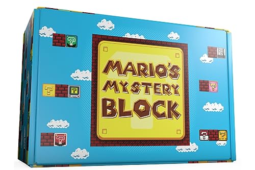 Mario's Mystery Block: A Collector's Box for Adults Curated from the Entire World of Nintendo Brand