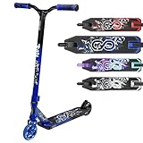 patinete 80 km/h barcelona PLATAFORMA ESTABLE - El REVEL tiene una plataforma de canal cóncavo de 480mm x 115mm que proporciona una cubierta amplia y estable para controlar mejor los saltos y aterrizajes de sus acrobacias.